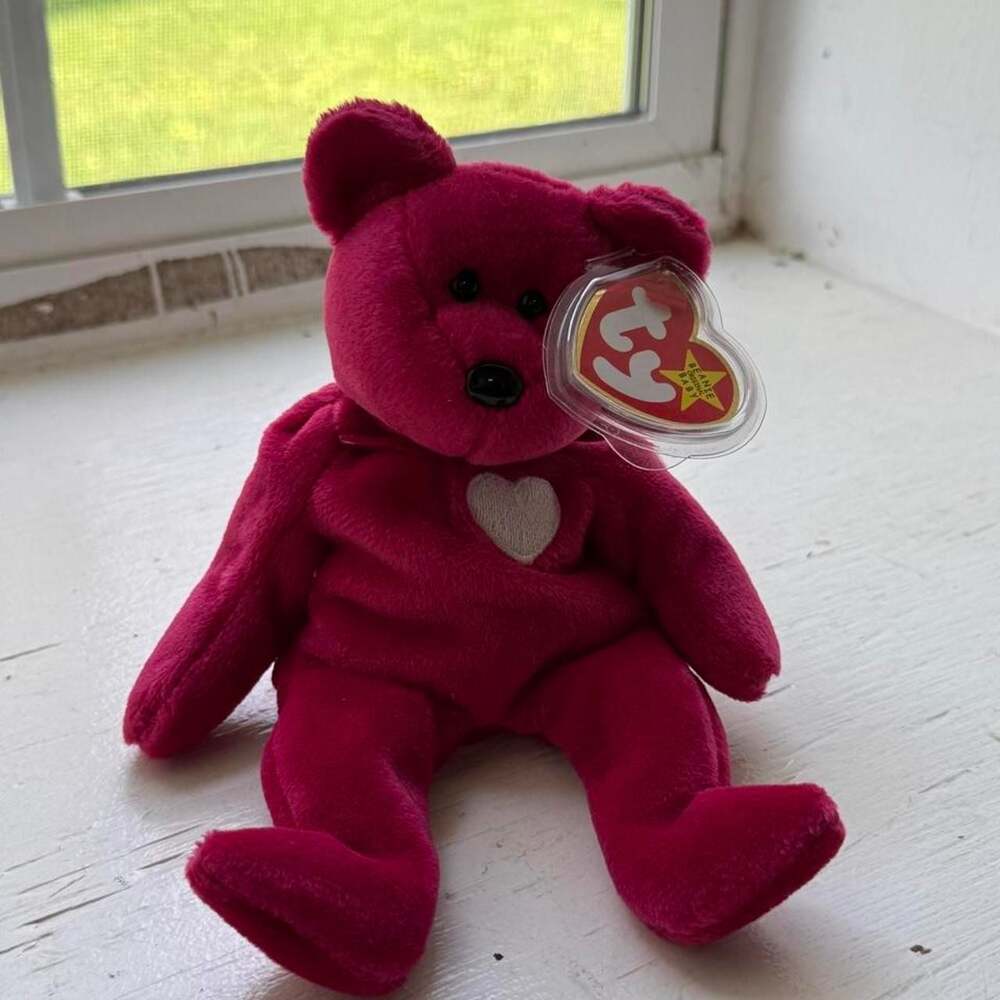 Ty Beanie Baby Valentina The Bear Vintage 1999 Plush